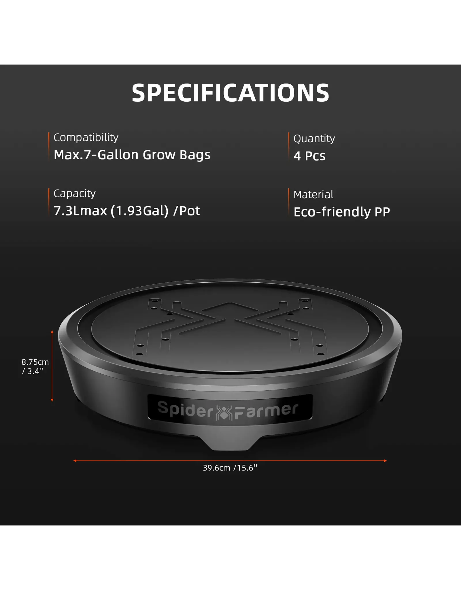 Spider Farmer Spider Farmer 4 Pcs Self-watering System Kit