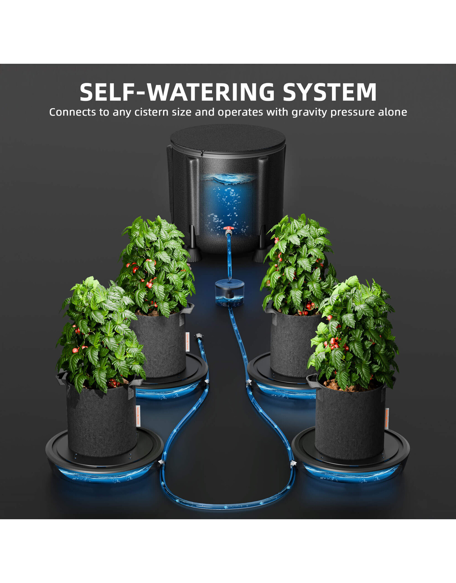 Spider Farmer Spider Farmer 4 Pcs Self-watering System Kit