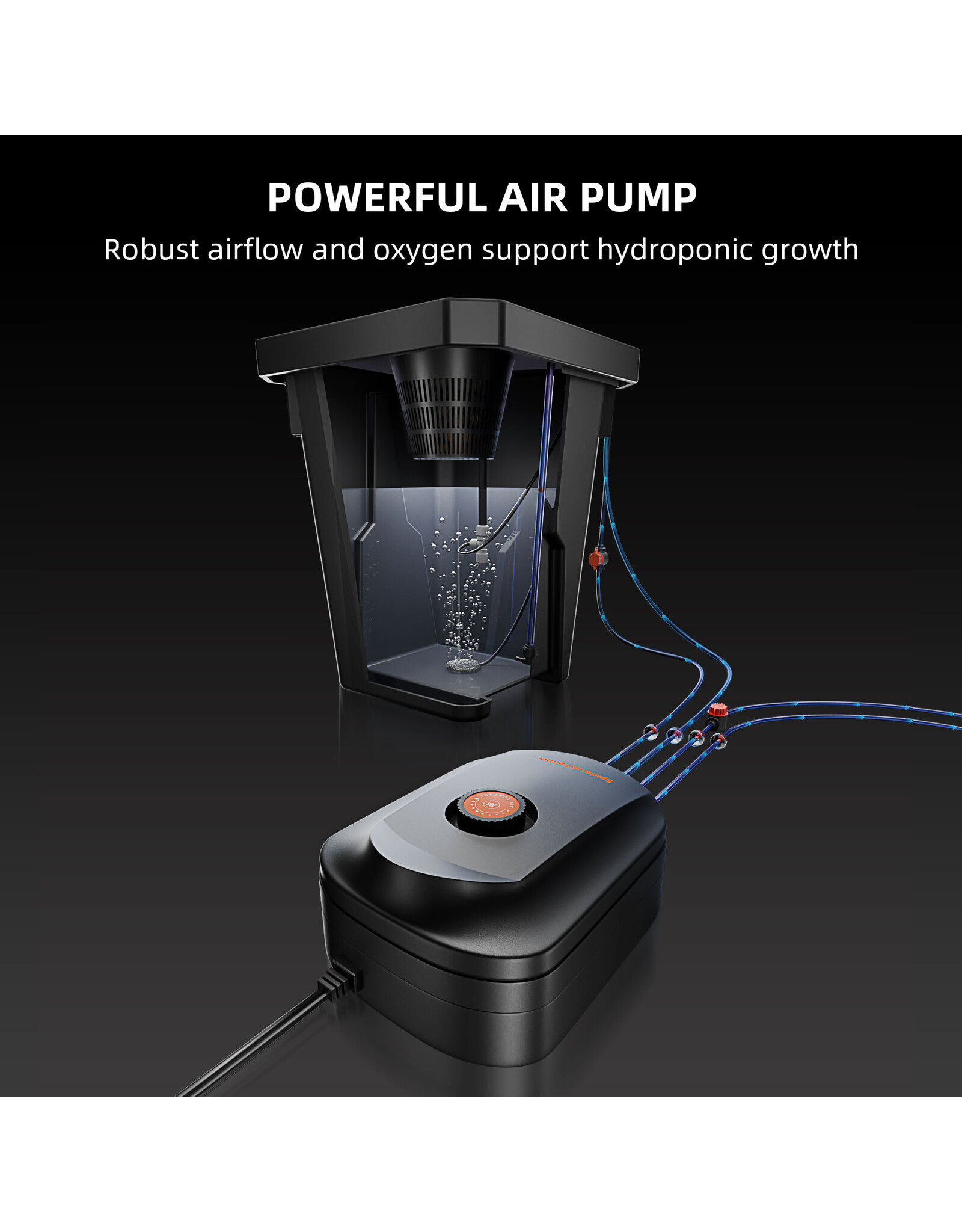 Spider Farmer Spider Farmer DWC Hydroponics Grow System   2 Buckets      Deep Water Culture
