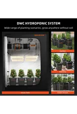 Spider Farmer Spider Farmer DWC Hydroponics Grow System   4 Buckets      Deep Water Culture