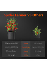 Spider Farmer Smart Pot Spider Farmer 19 L    Set de  5