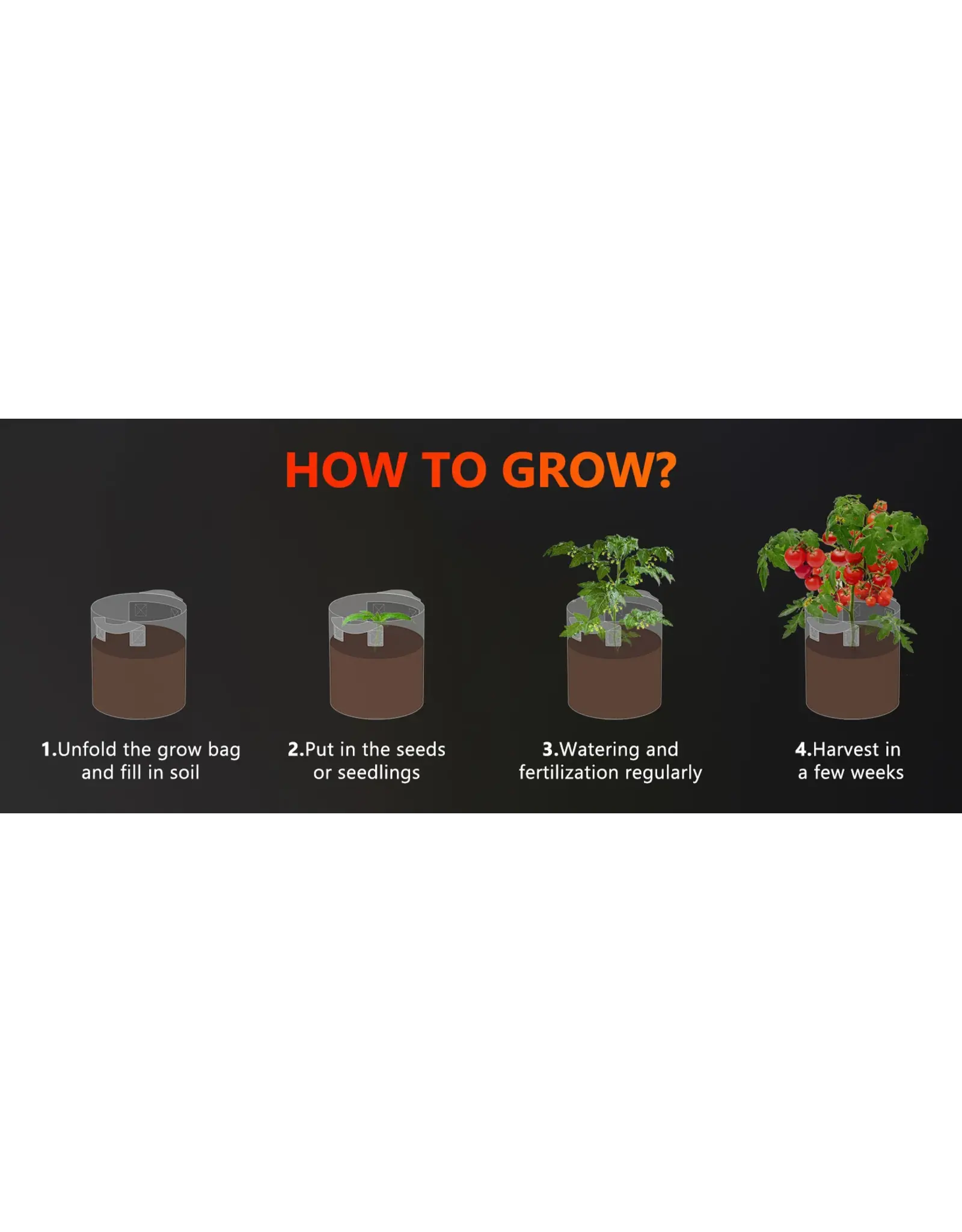 Spider Farmer Smart Pot Spider Farmer 41,5 L Set of 5
