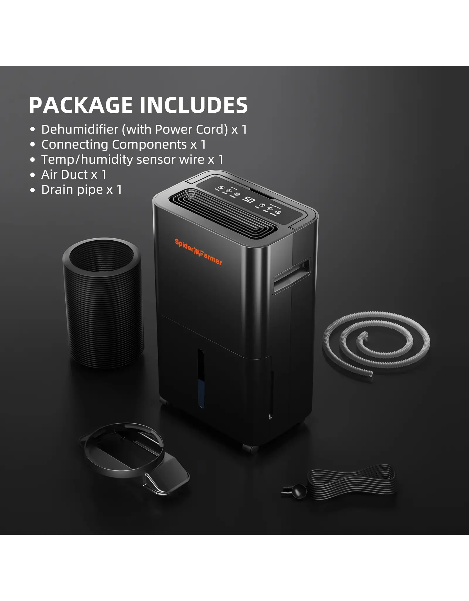 Spider Farmer Spider Farmer   Dehumidifier