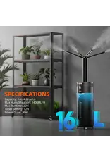Spider Farmer Spider Farmer 16L Cool Mist Humidifier for Plants