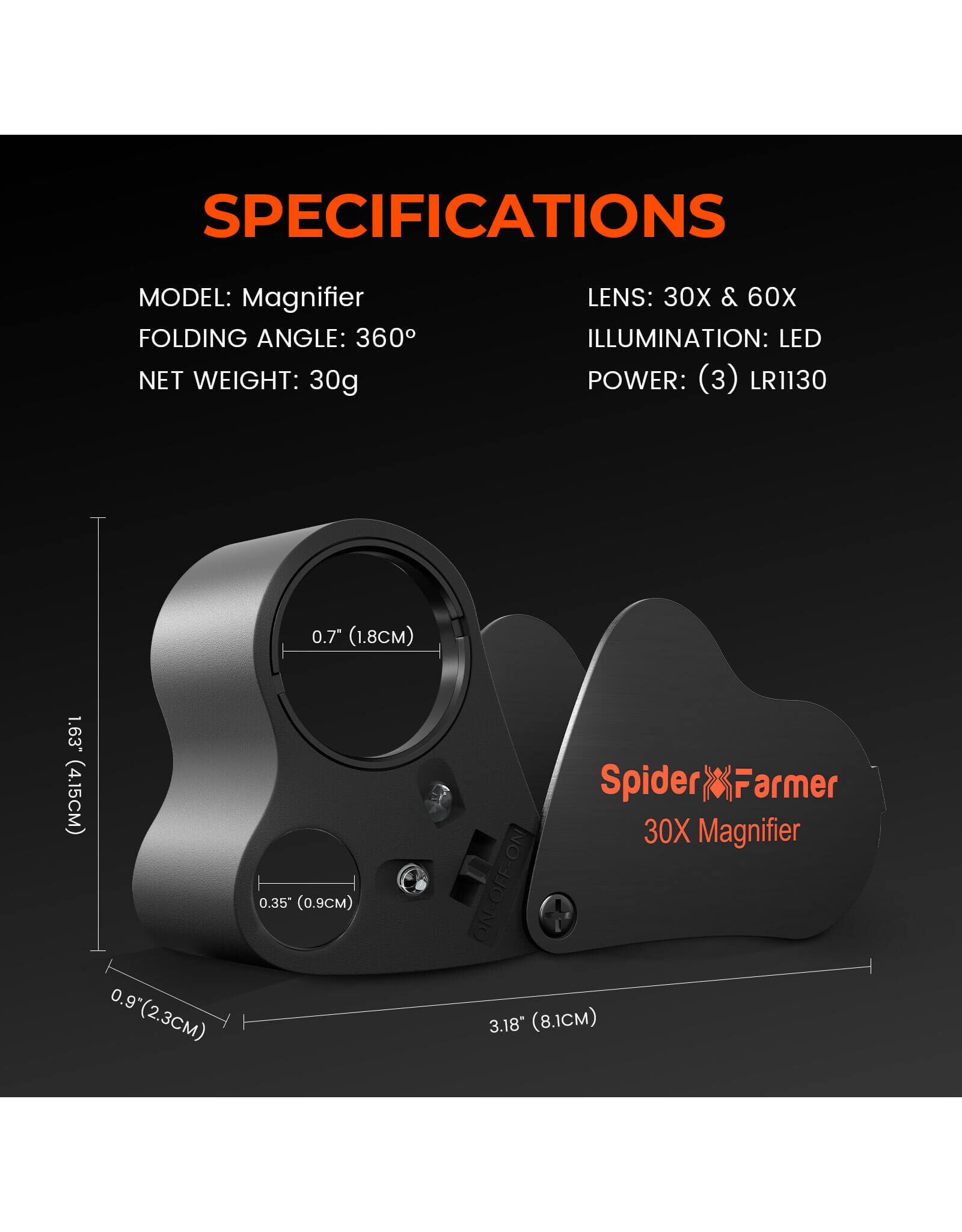 Spider Farmer Spider Farmer Magnifier