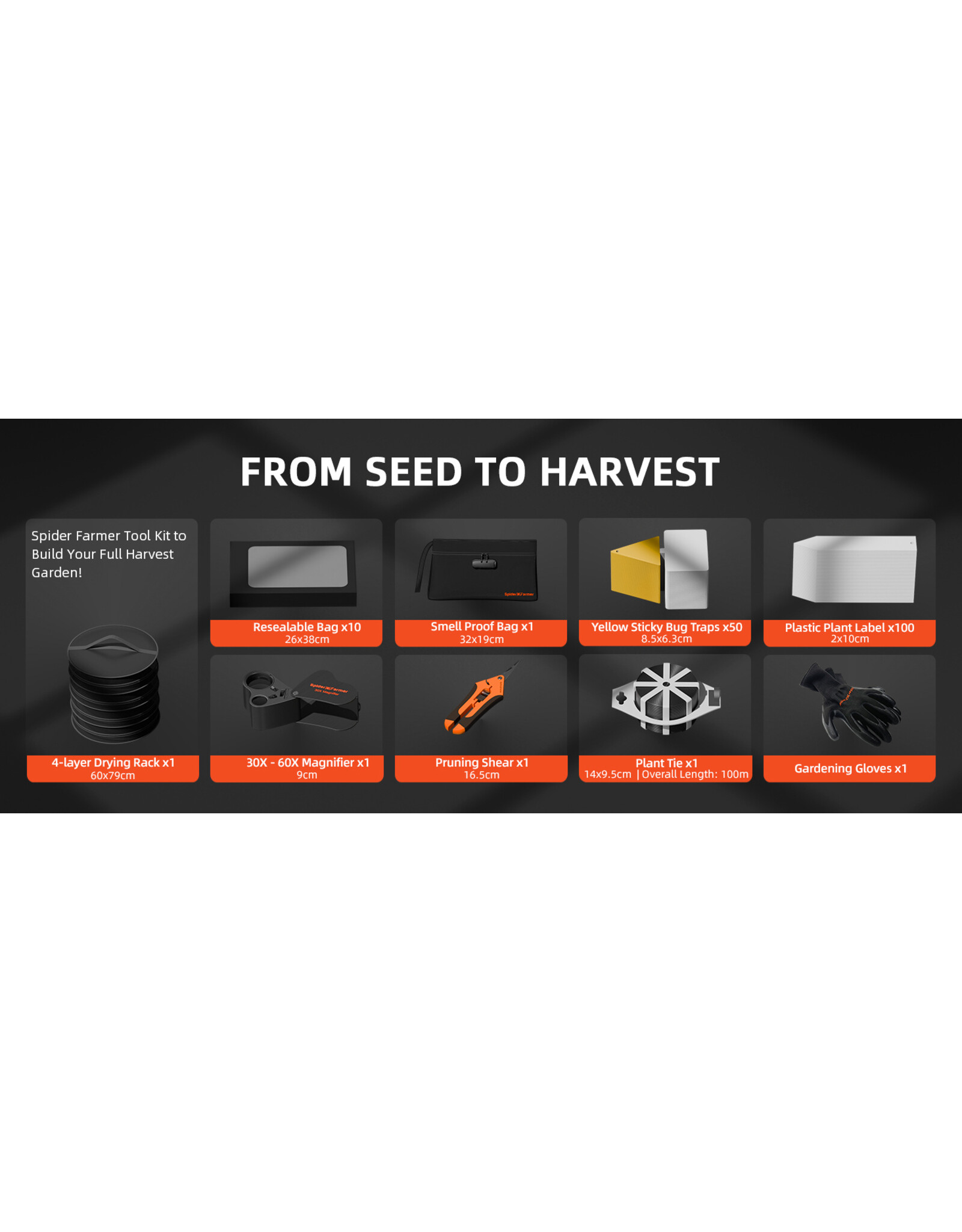 Spider Farmer Spider Farmer Tool Kit    9 in 1