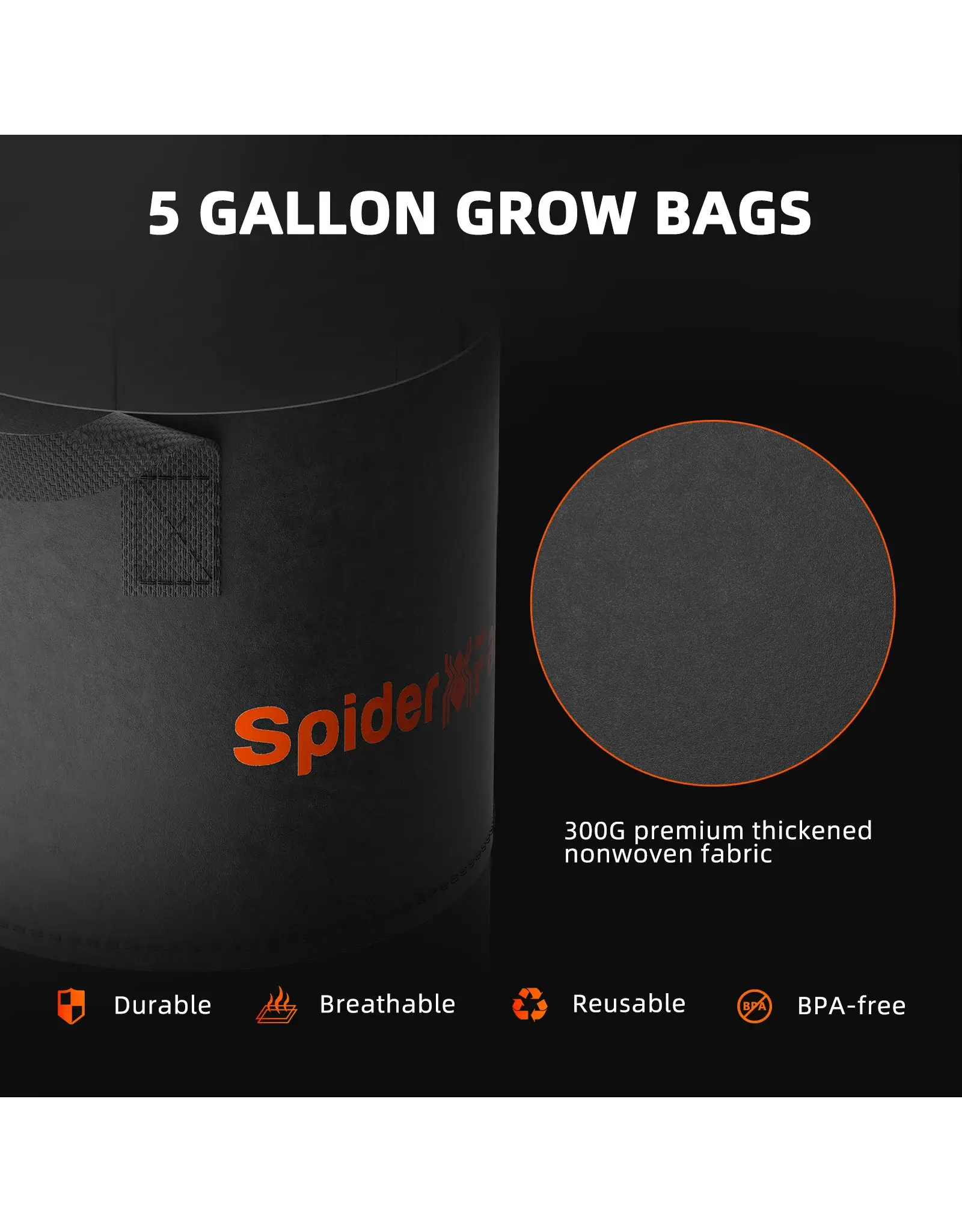 Spider Farmer Spider Farmer  120x60x180cm Complete Grow Tent Kit With Program  Controller  SF 2000(200W)