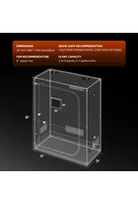 Spider Farmer Spider Farmer 70x140x200cm Complete Grow Tent Kit With Program  Controller G4500 (320W)