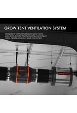 Spider Farmer Spider Farmer 120x120x200cm Complete Grow Tent Kit With  Program  Controller G5000 (480W)