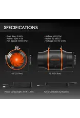 Spider Farmer Spider Farmer 150x150x200cm Complete Grow Tent Kit  With Program  Controller G1000W(1000W)