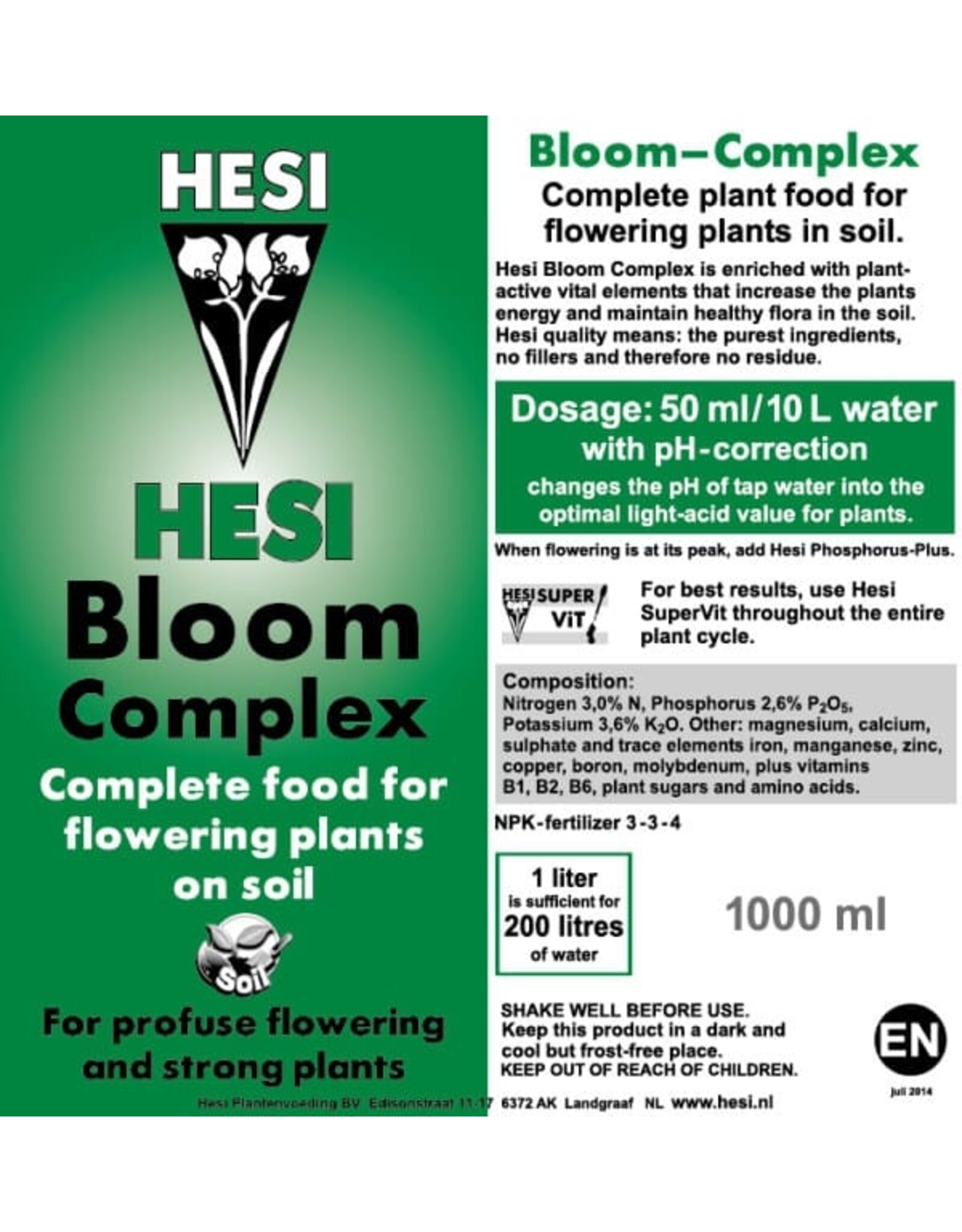 Hesi Hesi Pro Line Bloom 1 L