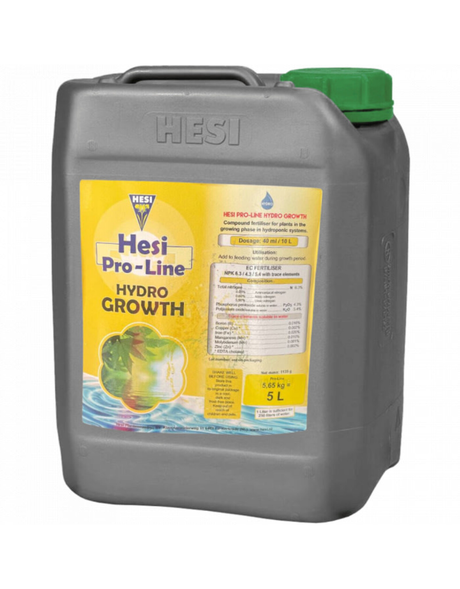 Hesi Hesi Pro Line Hydro Growth 5 L
