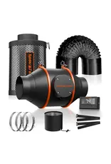 Spider Farmer Spider Farmer 90x90x180cm Complete Grow Tent Kit With Program  Controller SE 3000 (320W)