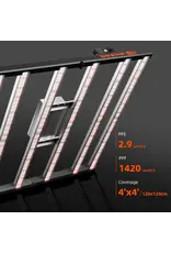 Spider Farmer Spider Farmer120x120x200cm Complete Grow Tent Kit With Program  Controller SE5000 (480W)
