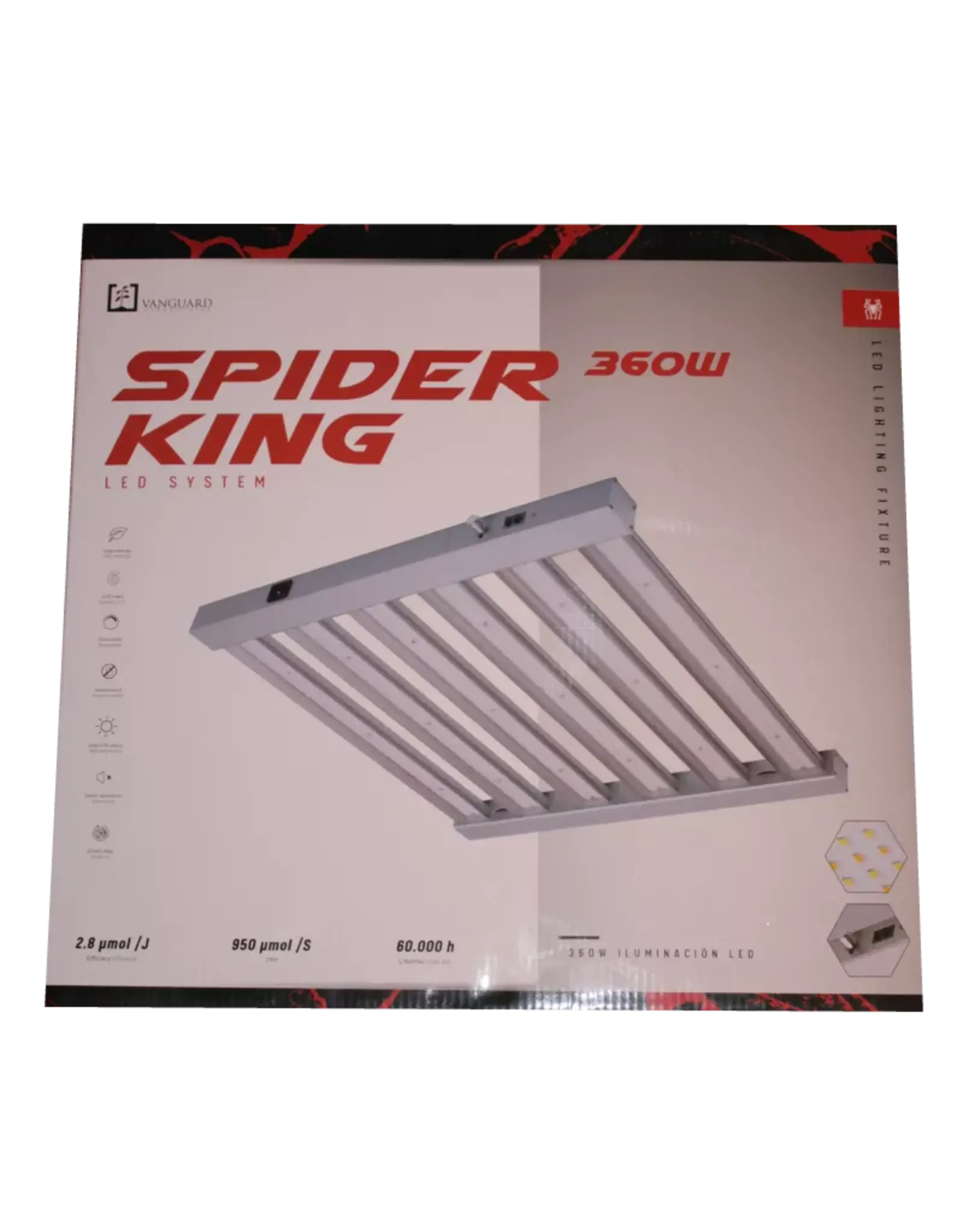 Vanguard Hydrophonics Spider King 360 Watt