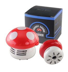 Crumb Hoover  Mushroom shape red