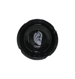 tyson Tyson 2.0 Mike Bite Glass Ashtray Black