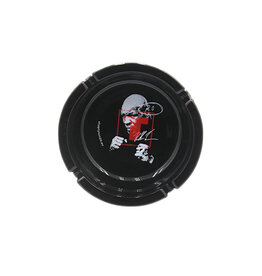 tyson Tyson 2.0 Boxing Mike Glass Ashtray Black