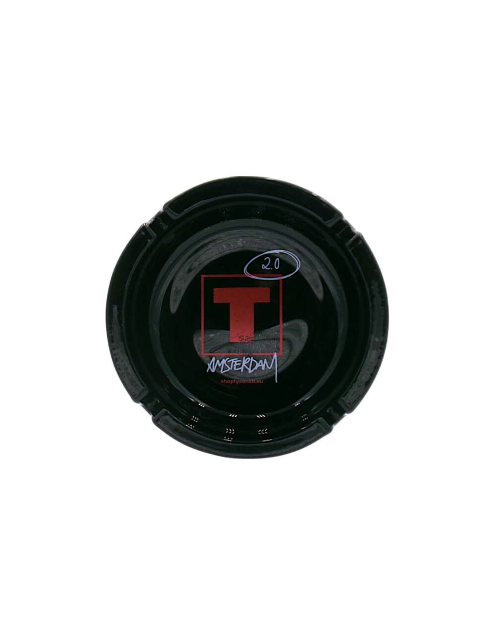 tyson Tyson 2.0 Tyson Amsterdam Glass Ashtray Black