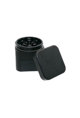 Best Buds Best Buds The Cube Aluminium Grinder Black 4 Parts (50mm)