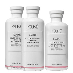 Keune CARE Color Brillianz shampoo 2x en conditioner 1x