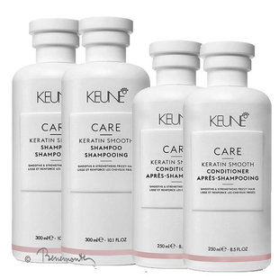 Keune Keratin Smooth shampoo en Keune Keratin Smooth conditioner