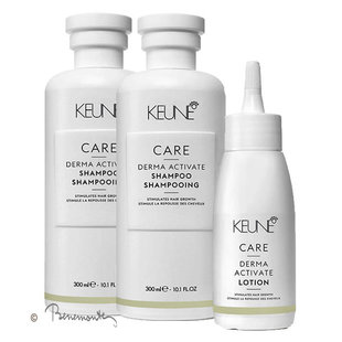 Keune CARE Derma Activate shampoo 2x300ml en 1 lotion