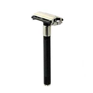 Feather double edge Safety razor vlindersluiting