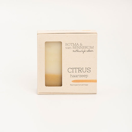 Citrus haarzeep Botma & van Bennekom 100 gram