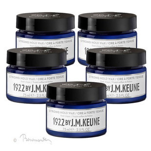 1922 by JM Keune Strong Hold Wax  5 stuks