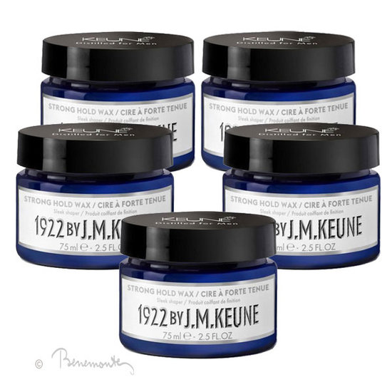 1922 by JM Keune 1922 by JM Keune Strong Hold Wax 5x75 ml voordeelpack - Copy 1922 by JM Keune 1922 by JM Keune Strong Hold Wax 5x75 ml voordeelpack - Copy