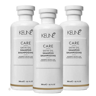 Keune Care Satin Oil shampoo 3x300ml