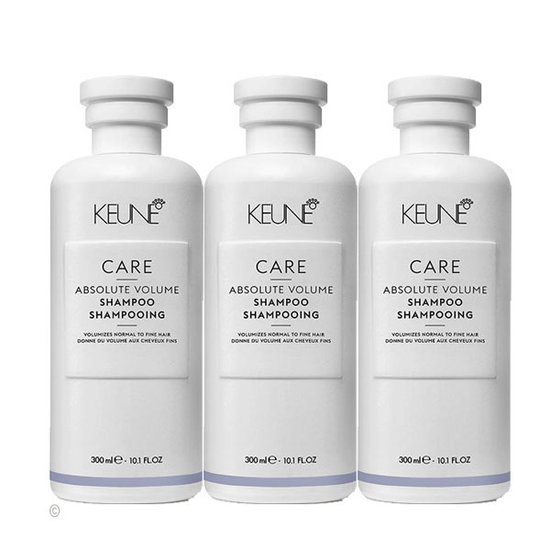 Keune CARE Absolute Volume Shampoo 3x300 ml voordeelpack