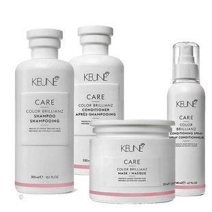 Keune CARE Color Brillianz shampoo, conditioner, mask en conditioning spray