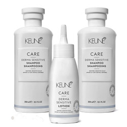 Keune Care Derma Sensitive shampoo en leave-in lotion voordeelpack