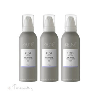 Keune Style Soft Mousse 3x200 ml