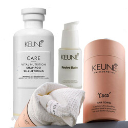 Keune Revive balm en Vital Nutrition shampoo combipack