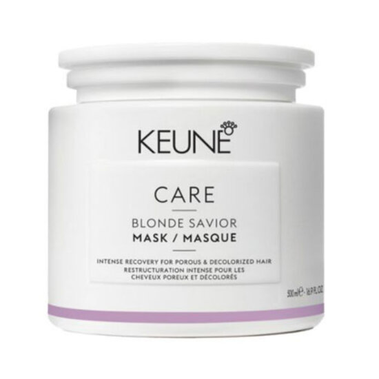 Keune Care Keune Care Blonde Savior haarmasker herstelt de haarbindingen. Keune Care Keune Care Blonde Savior haarmasker herstelt de haarbindingen.