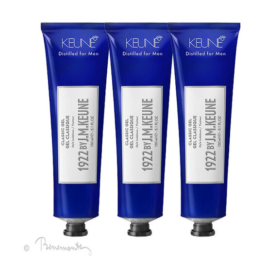 1922 by JM Keune 1922 by J.M. Keune Classic Gel 3x150ml 1922 by JM Keune 1922 by J.M. Keune Classic Gel 3x150ml