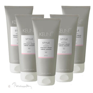 Keune Style Straight cream 5x200 ml  voordeelpack XL