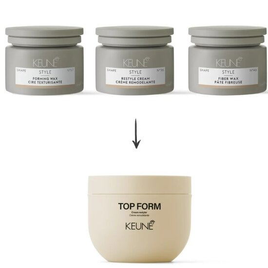 Keune Style Keune Top Form wax créme 100 ml