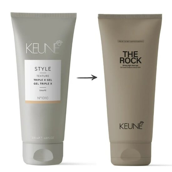 Keune Style Keune The Rock triple-X Gel 200 ml Keune Style Keune The Rock triple-X Gel 200 ml