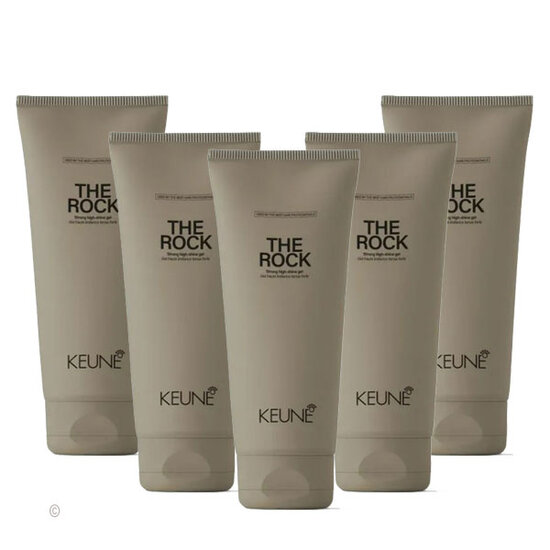 Keune Style  Keune Style The Rock Gel 5x200 ml  XL voordeelpack