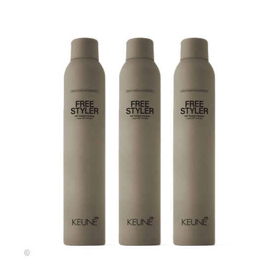 Keune Style Keune Style Freestyler haarspray 3x300ml voordeelpack Keune Style Keune Style Freestyler haarspray 3x300ml voordeelpack