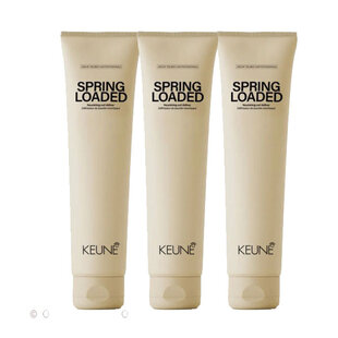 Keune Spring Loaded curl cream  3x200ml