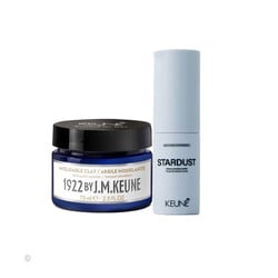 Keune Moldable Clay en Keune Stardust Volume Powder voor volume in je haar