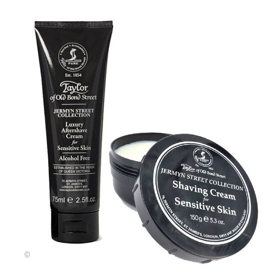 Taylor of Old Bond Street Taylor o/Old Bond Jermyn Street shaving cream en aftershave balsem combipack