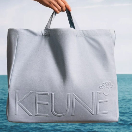Keune Care Keune Tote bag lichtblauw Keune Care Keune Tote bag lichtblauw