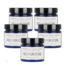 1922  by J.M. Keune Premium Clay 5x100 ml voordeelpack