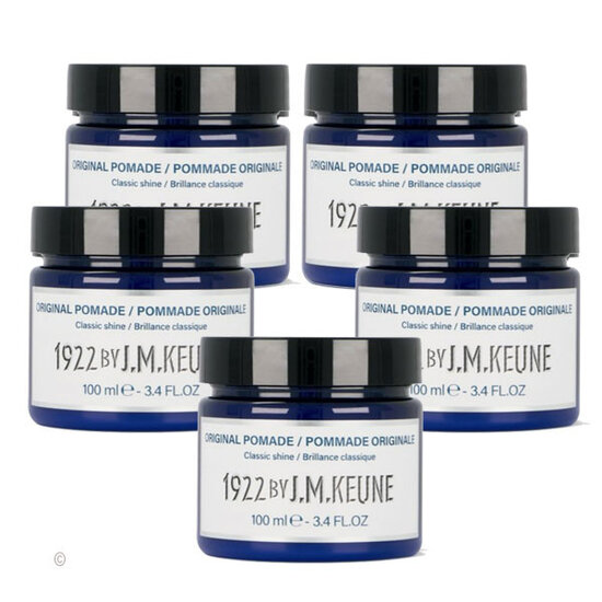 1922 by JM Keune 1922 by J.M. Keune Original Pomade  5x100 ml voordeelpack